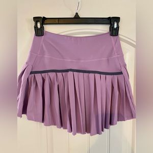 Purple tennis skort